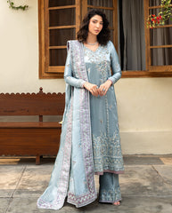 Mushq | Sunehri Lama Silk | Nissa | Zayan Clothing UK