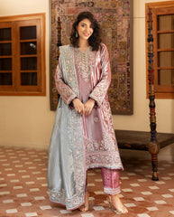 Mushq | Sunehri Lama Silk | Periwesh | Zayan Clothing UK