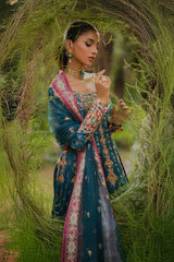 Qalamkar | Luxe Silk |  UA-09 TINA