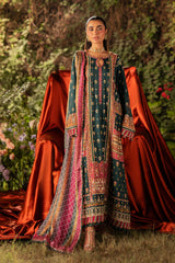 Qalamkar | Luxe Silk | UA-02 NINA
