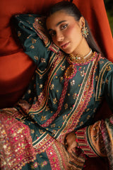 Qalamkar | Luxe Silk | UA-02 NINA