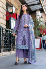 Rangrasiya | Carnation Winter Shawl | Lavender