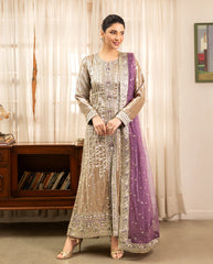Mushq | Sunehri Lama Silk | Rumsha | Zayan Clothing UK