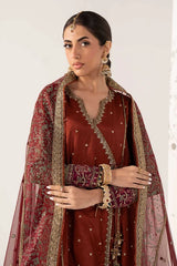 Maria B | Luxury Formals Pre Fall | SF-PF26-03-Mustard