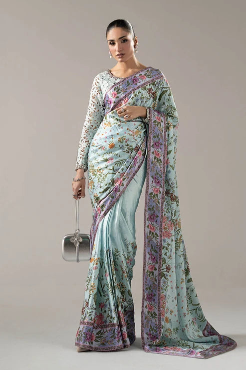 Maria B | Luxury Formals Pre Fall | SF-PF26-08-AQUA
