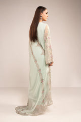 Maria B | luxury formals | SF-EF26-01-Sea Green