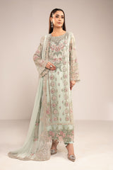 Maria  B | luxury formals | SF-EF26-01-Sea Green