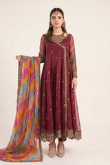 Maria B | Luxury Formals | SF-EF26-08-Maroon