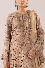 Maria B | Luxury Formals | SF-EF26-16-BEIGE