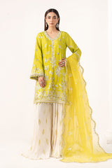 Maria B | Luxury Formals | SF-EF26-19-Acid Green