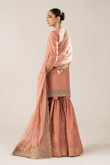Maria B | Luxury Formals | SF-EF26-28-Peach