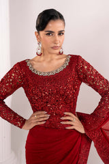 Maria B | Luxury Formals | SF-EF26-70-Red