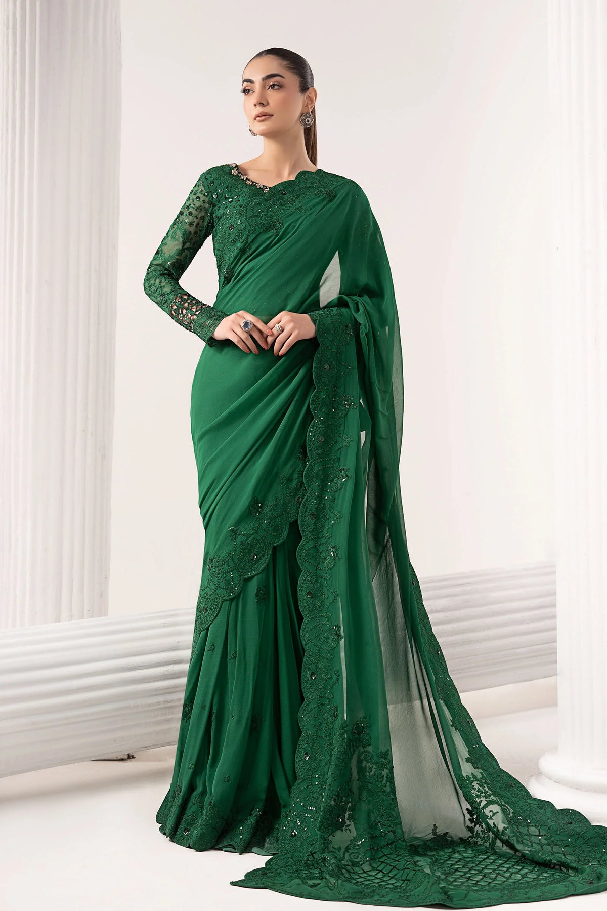 Maria B | Luxury Formals | SF-EF26-73-Green