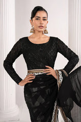 Maria B | Luxury Formals | SF-EF26-74-Black