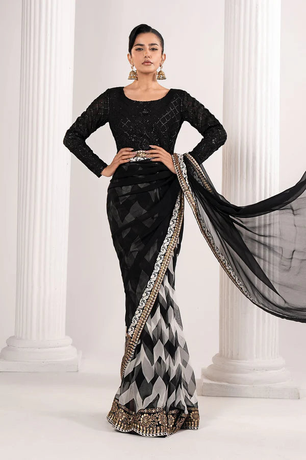 Maria B | Luxury Formals | SF-EF26-74-Black