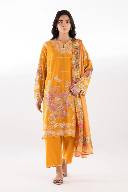Sana Safinaz | Luxury Pret | Lawn Muzlin Suit SC26MUZ212BP3