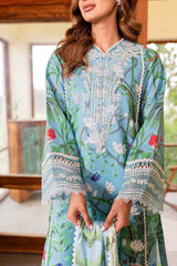 Sable Vogue | Shiree Lawn 24 | Flower Of Paradise