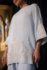 Sahar | Luxury Pret 25 | Misty Blue
