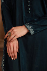 Sahar | Luxe Ready to Wear |  Teal Allure