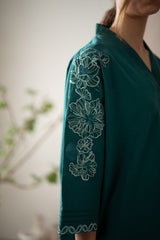 Sahar | Ready to Wear | Teal Ivy