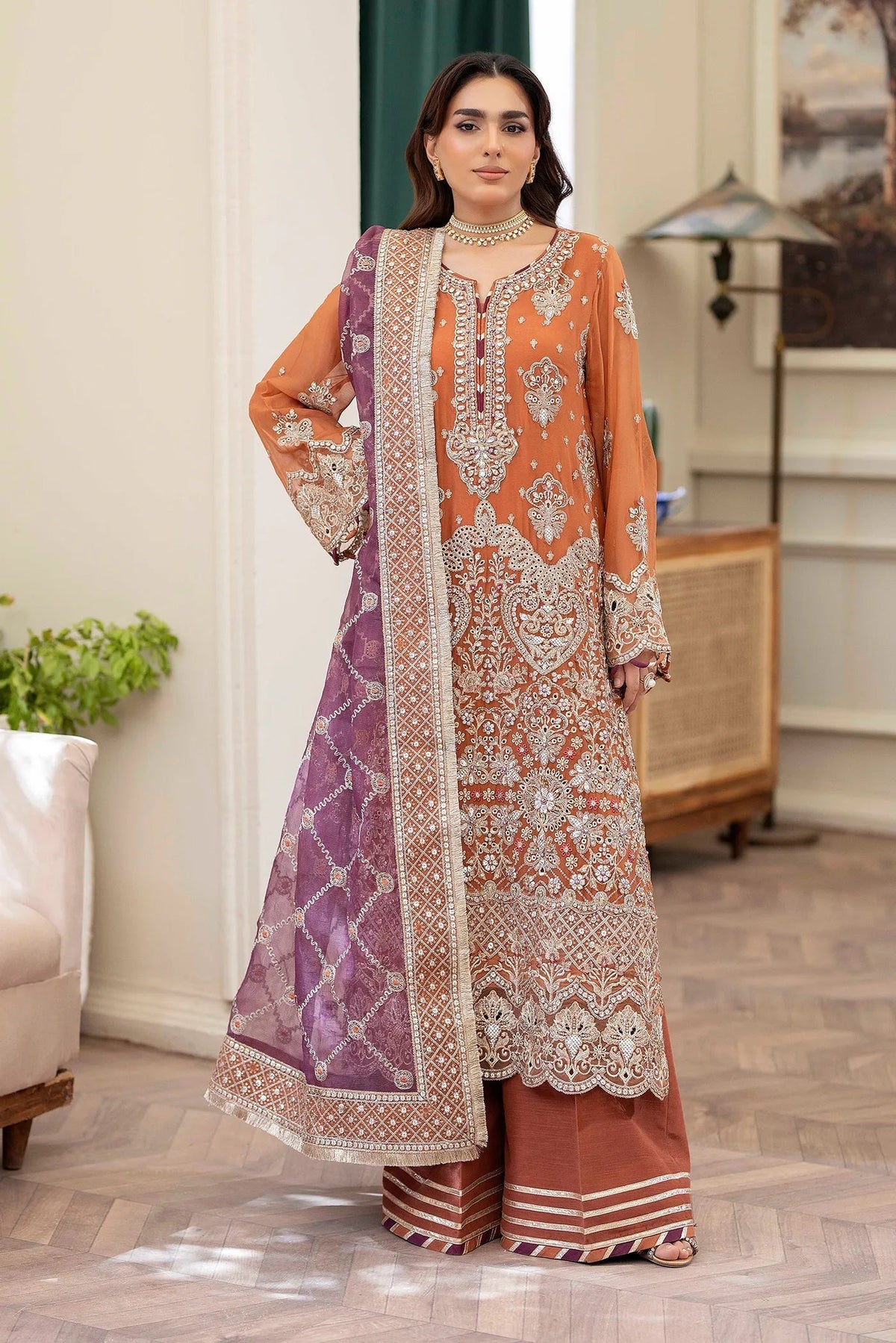 Adans Libas | Saleeqa Chiffon 25 | SALEEQA 7516