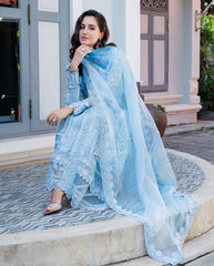 Mushq | Euphoria Eid Pret'26 | Sapphire Gleam