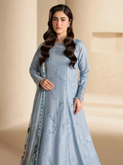 Elaf Premium | E Craft Chikankari 26 | EHC-5B PACIFIC