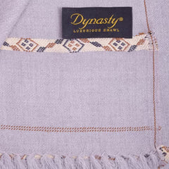 Mix Wool Shawl | Silver Grey - Dynasty