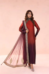 Musferah Saad | Eterna Formals | Sunset Ombre