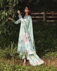 Mushq | Solace Ombre Chikankari | Tranquil Muse