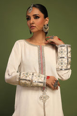 Wardha Saleem | Luxury Pret Traditional Wear | AKS - SHIRT WITH PANTS (2 PC)