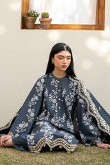 Cross Stitch | Emb Lawn Mahiri 26 | OMBRE BLUE