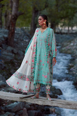 Elan | Unstitched Luxury Lawn 26 | GULRAAZ EL26-08 B