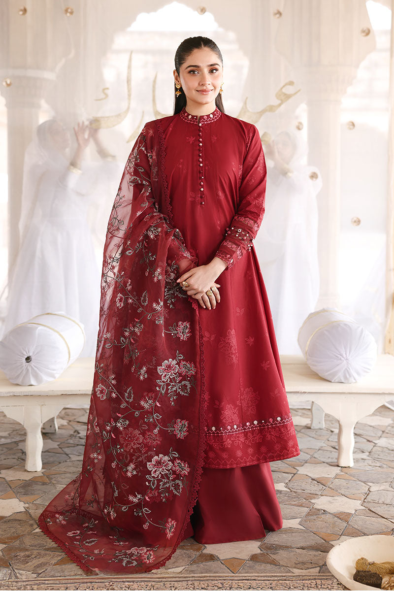 Cross Stitch | Eid Lawn 26 | ROUGE FLARE