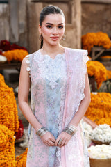 Cross Stitch | Eid Lawn 26 | ROSE VEIL