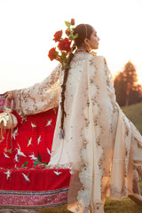 Elan | Unstitched Luxury Lawn 26 | BRUMINE EL26-02 B