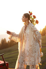 Elan | Unstitched Luxury Lawn 26 | BRUMINE EL26-02 B