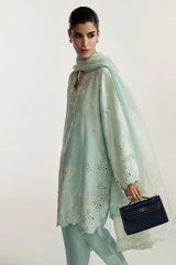 Elan I Vital Ornee I BLEU SÉRÉNITÉ (EV-21359) | Zayan Clothing UK