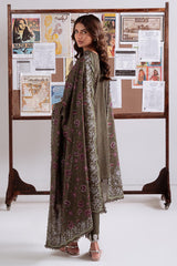 Cross Stitch | Khaddar Linen 25 | OLIVE CHARM