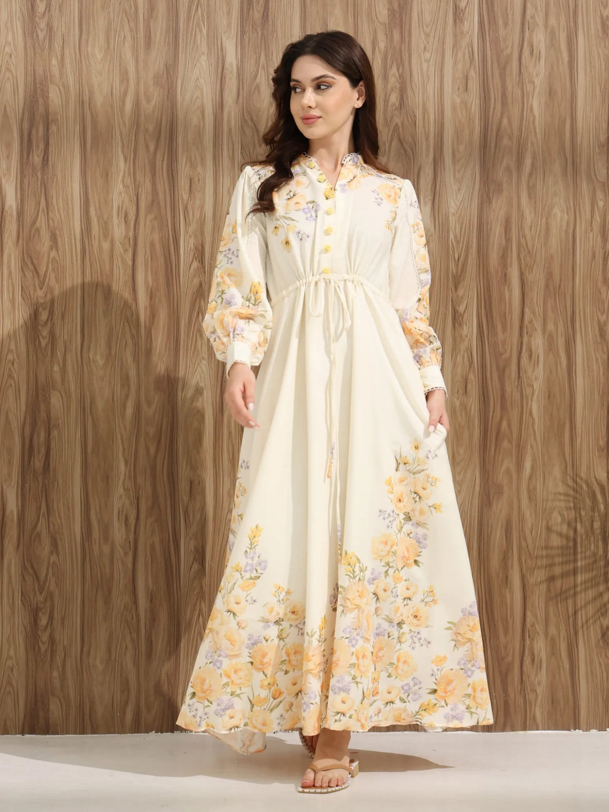Sowears | Chiffon Venice Floral | Lace Dress