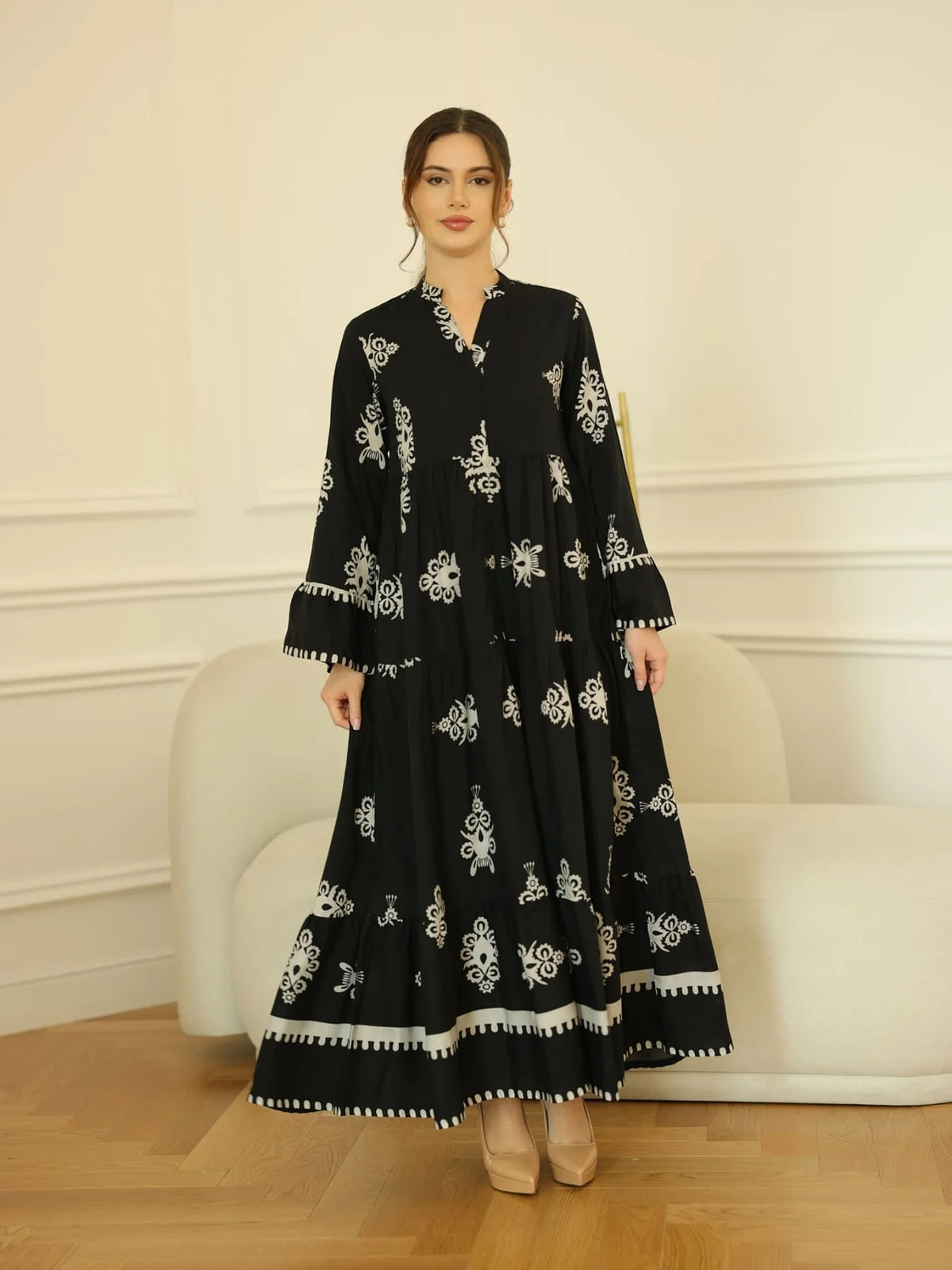 Sowears | Morvina Black  | Long Dress