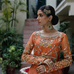 Wahajmkhan | Bahar Begum Formals | RUSTIC TURQUOISE