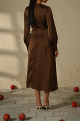 LAMA STUDIO SATIN DRESS For Women