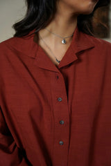 LAMA HALF-BUTTON SUMMER SHIRT For Women