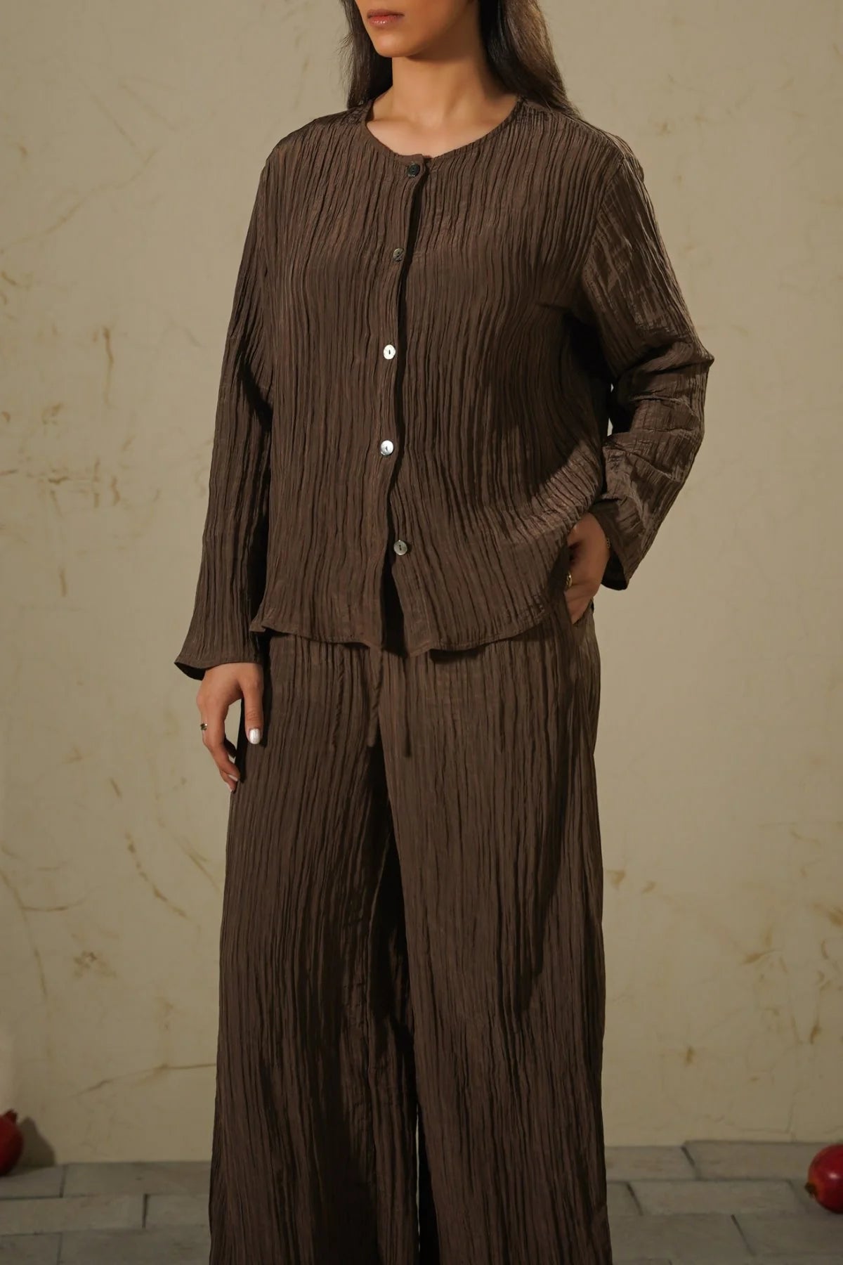 LAMA LIGHTWEIGHT CRINKLE TOP For Women