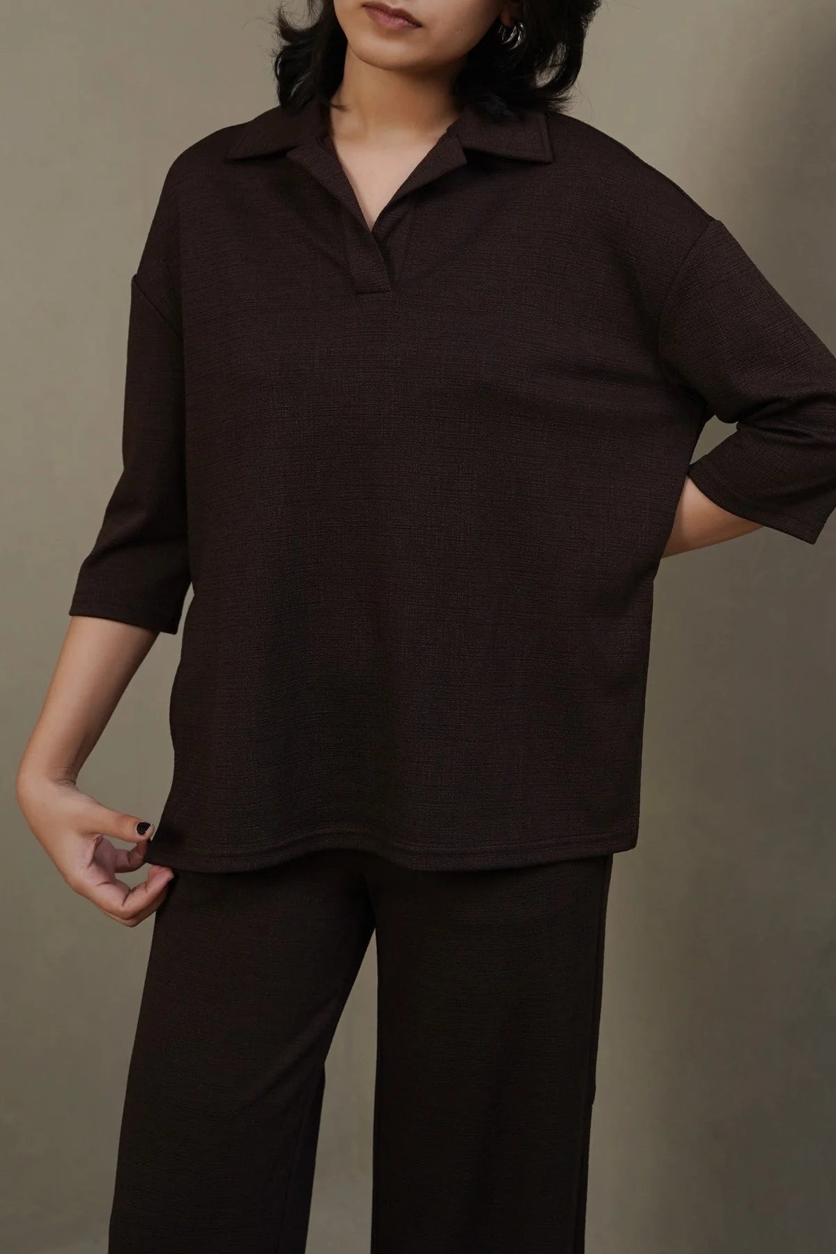 LAMA TEXTURED POLO For Women