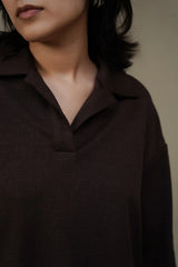 LAMA TEXTURED POLO For Women