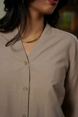 LAMA BAMBOO LINEN BLEND SHIRT For Women