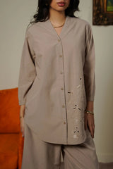 LAMA BAMBOO LINEN BLEND SHIRT For Women