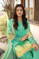 Charizma | Infinity Lawn | 3-PC UNSTITCHED EMBROIDERED LAWN COLLECTION IN6-08